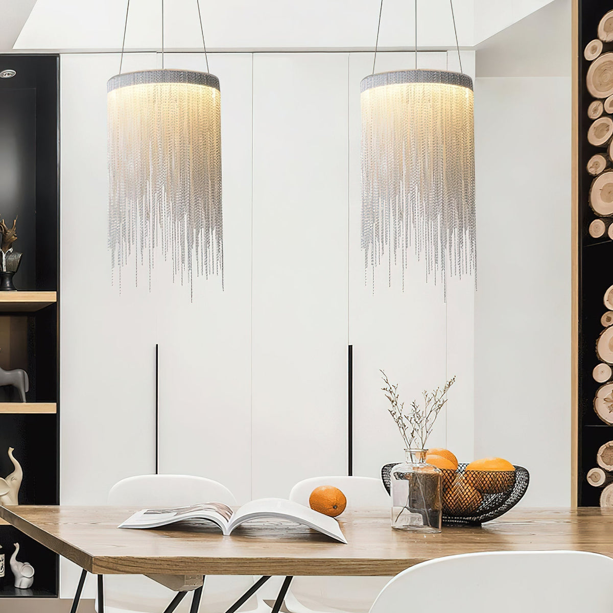Arsoliel Postmodern Luxe Ketting Bloemblaad hanglamp