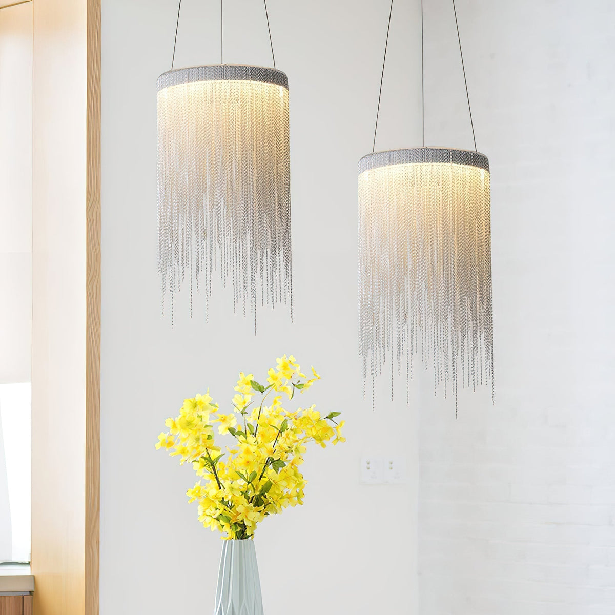 Arsoliel Postmodern Luxe Ketting Bloemblaad hanglamp