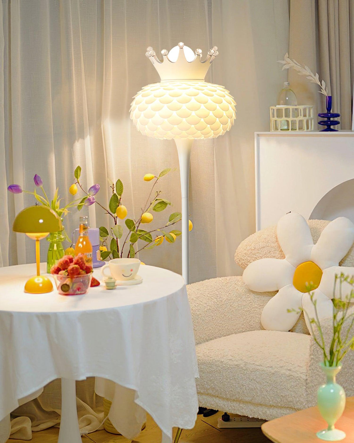 Regal moderne vloerlamp van PVC