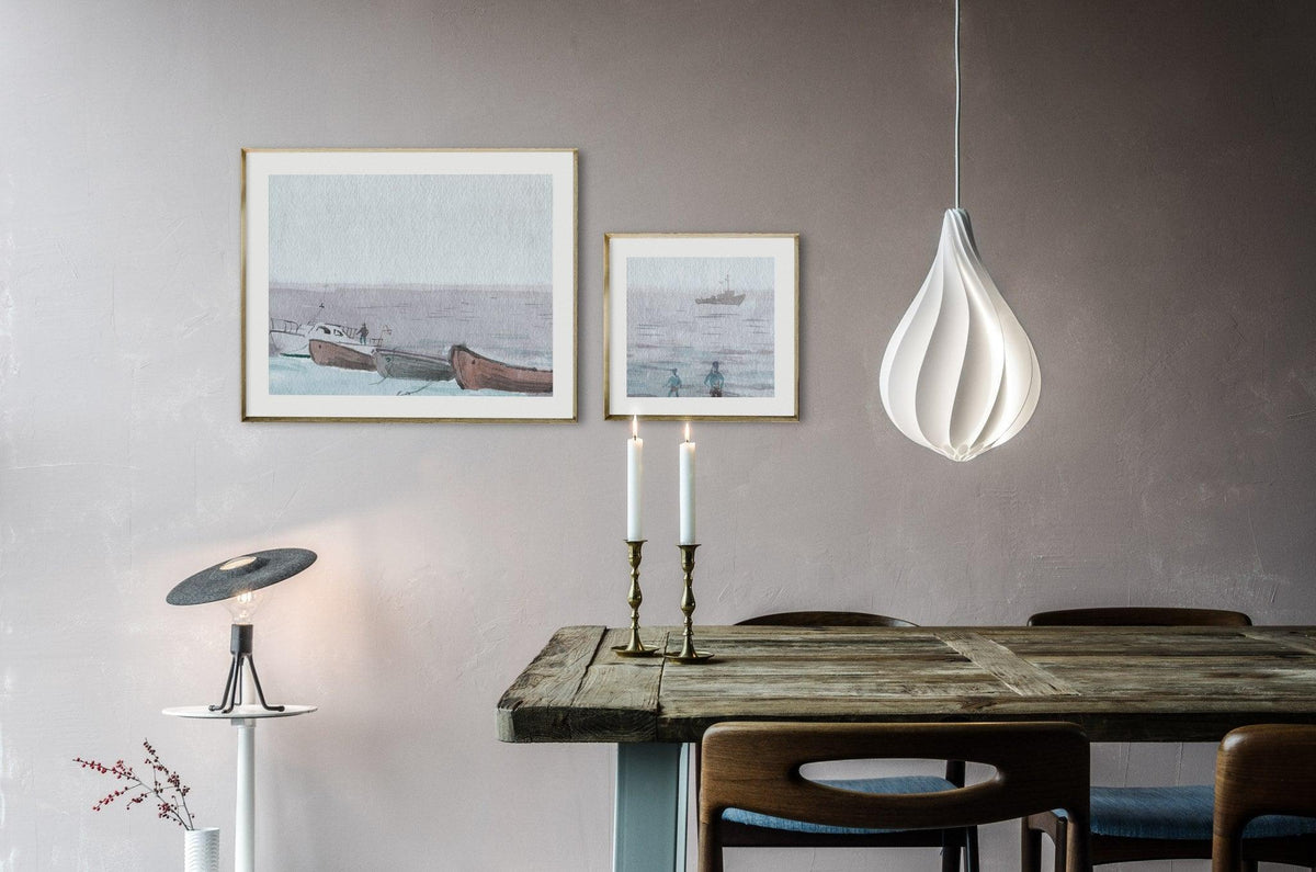 Ersoran moderne minimalistische Noordse kunststof hanglamp