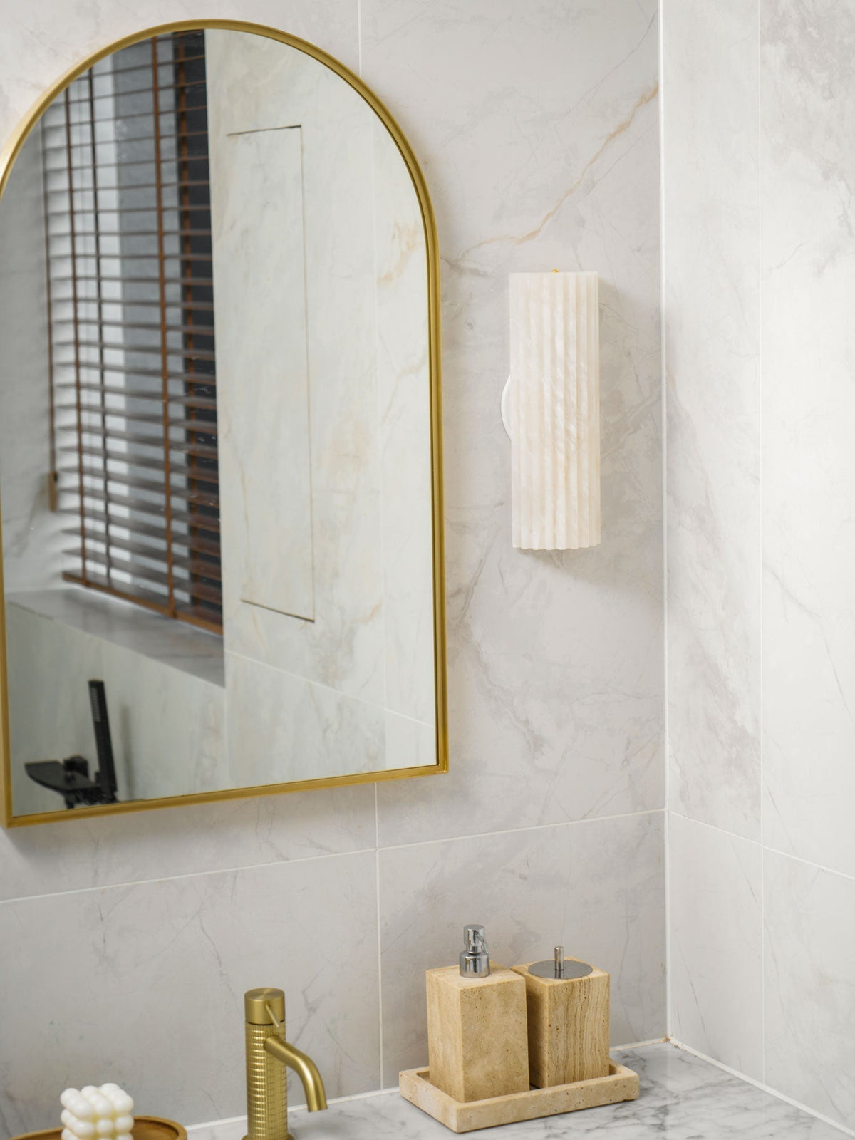 Orvian wandlamp Albast Minimalistisch