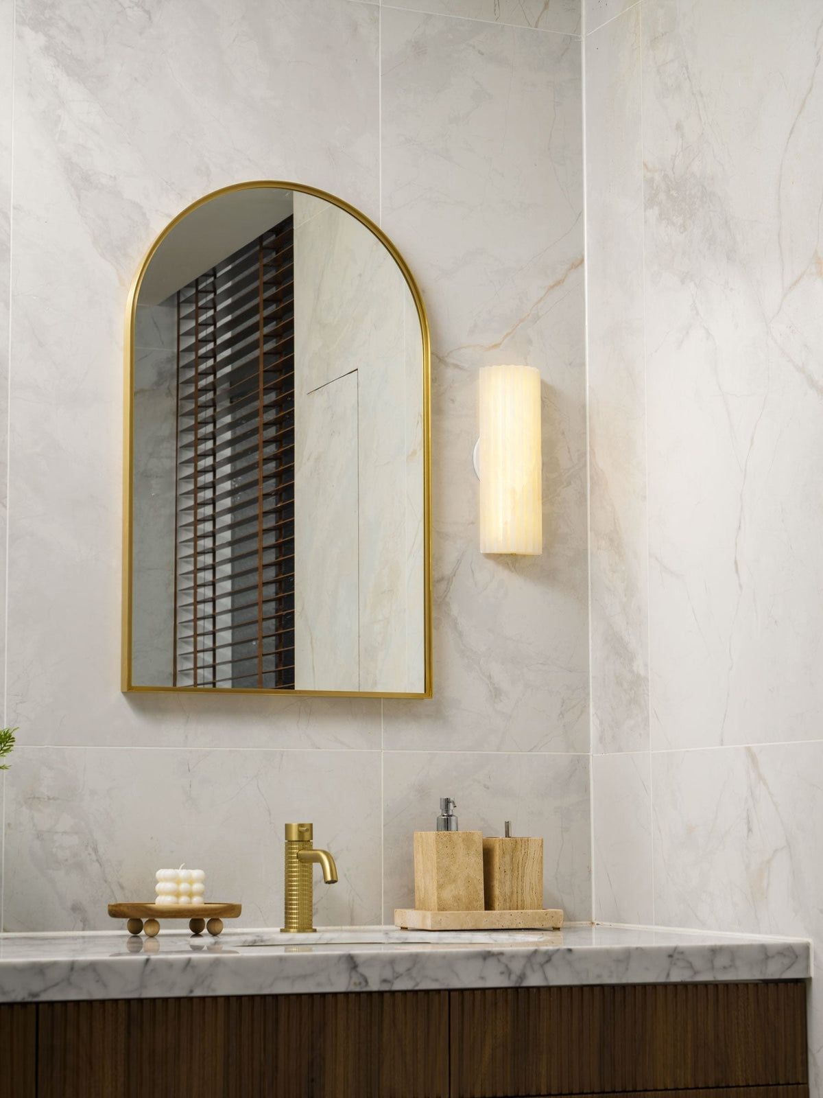Orvian wandlamp Albast Minimalistisch