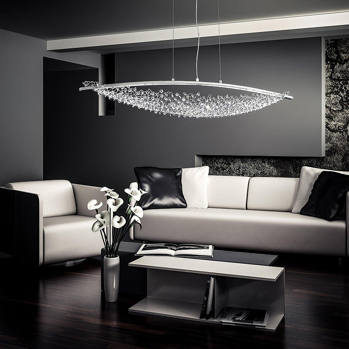 Elvarin kristal hanglamp