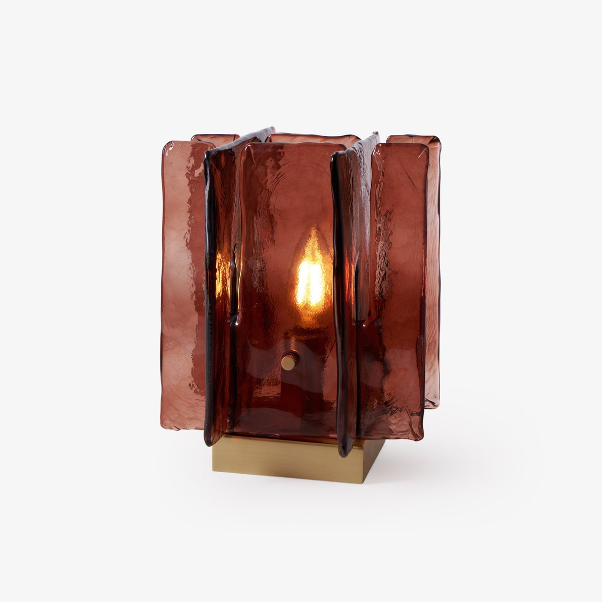 Avlaear Kunstglas tafellamp van glas