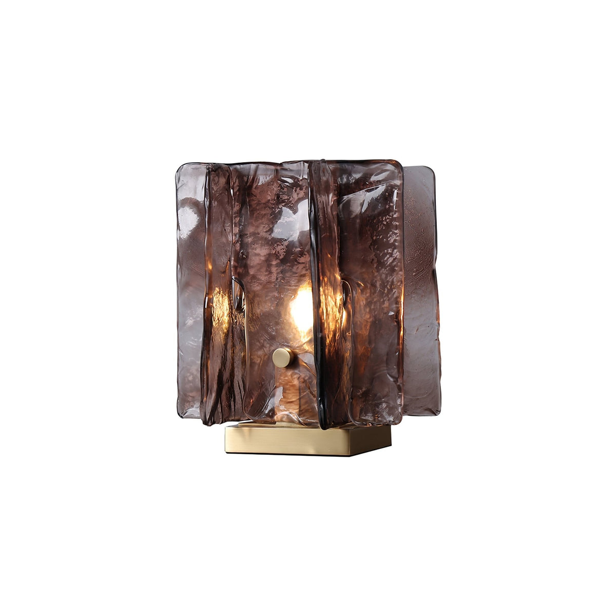 Avlaear Kunstglas tafellamp van glas