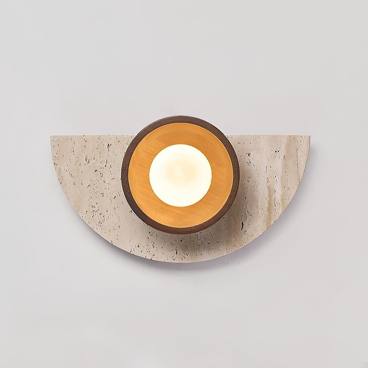 Dvaluvyi wandlamp travertin Individual Creativity