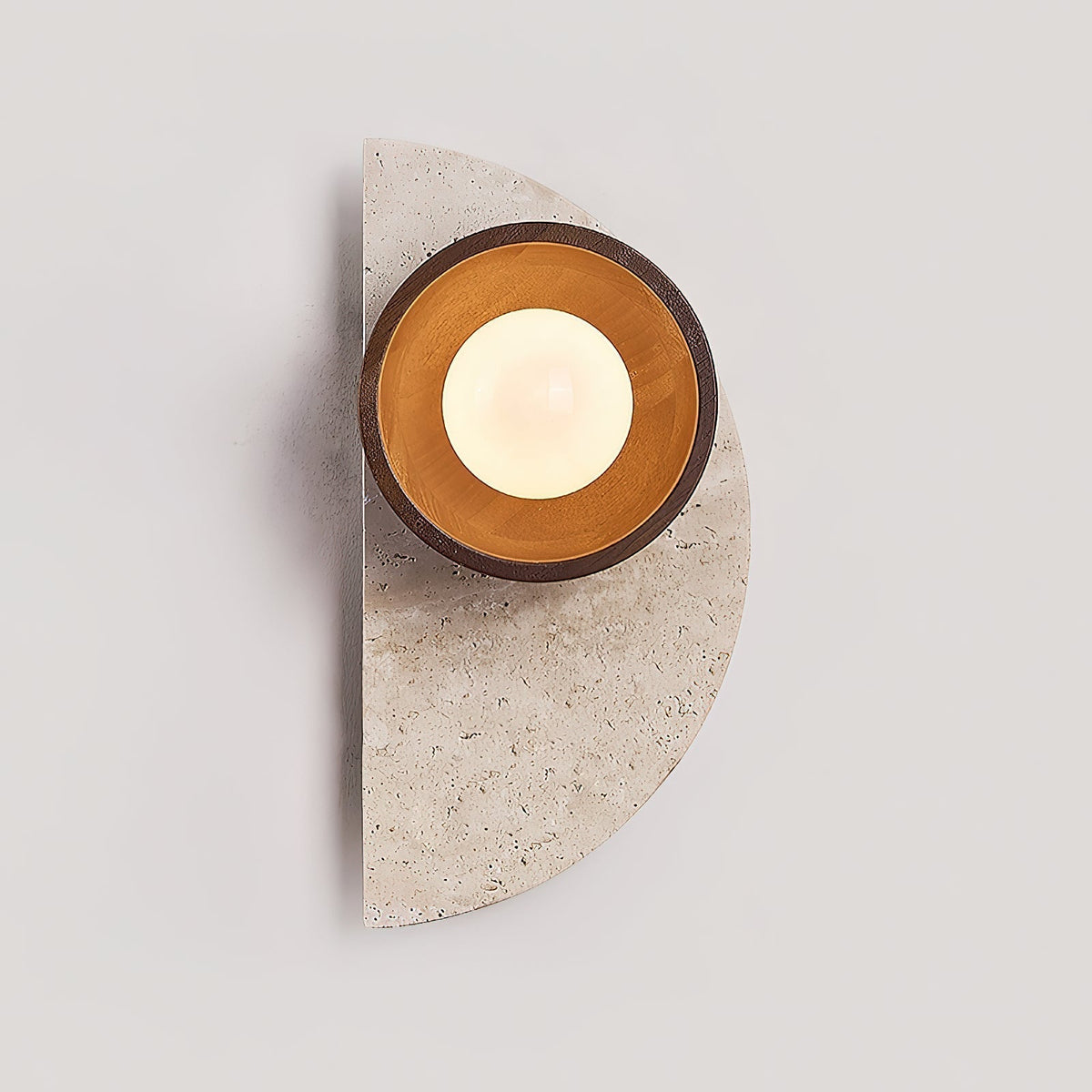 Dvaluvyi wandlamp travertin Individual Creativity