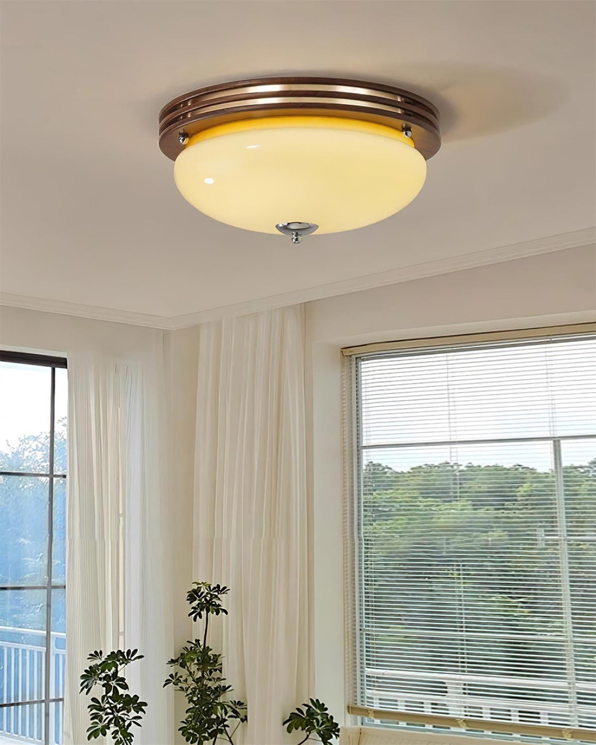 Povio Vlakke plafondlamp