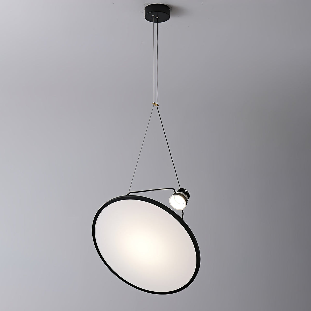 Brio staal Minimalistische hanglamp
