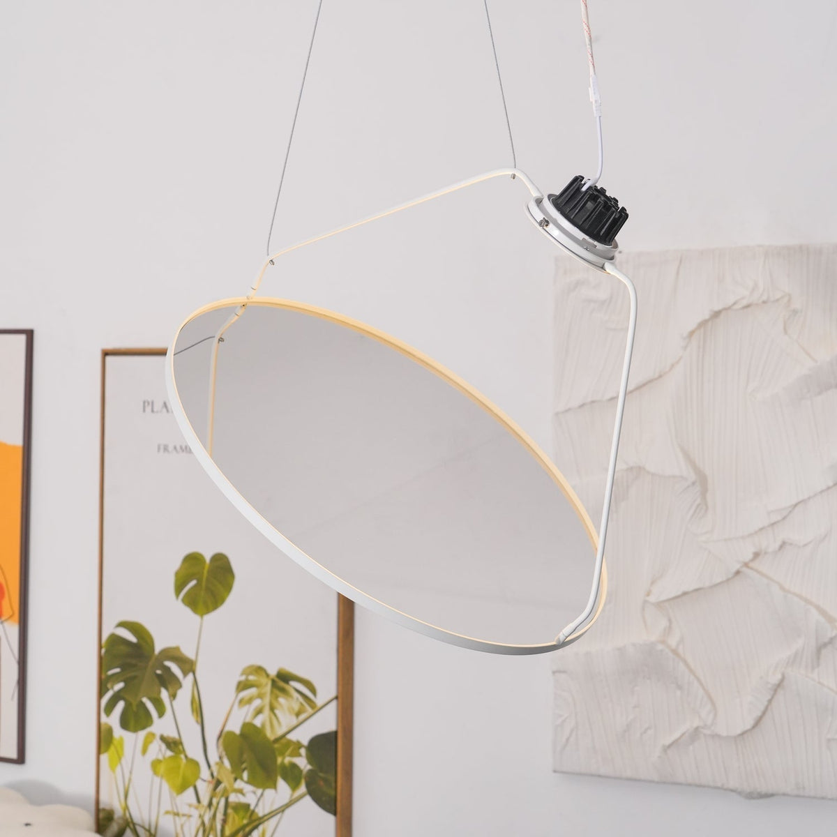Brio staal Minimalistische hanglamp