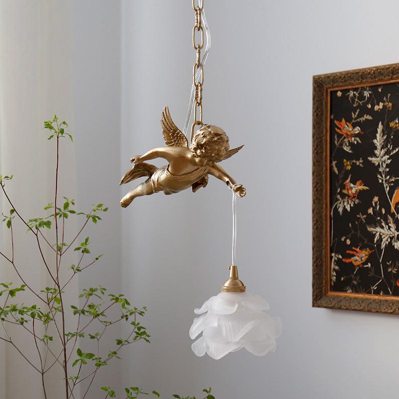 Solene hanglamp van messing