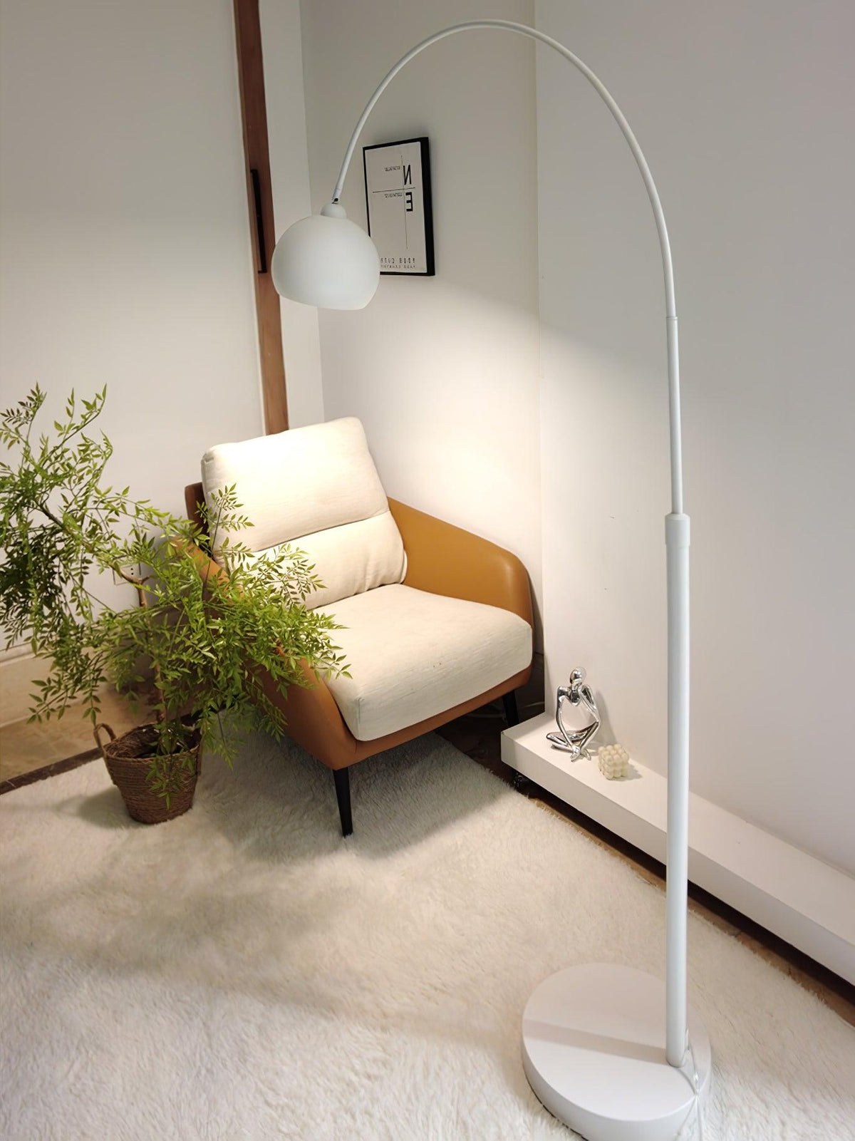 Opal Minimalistische vloerlamp