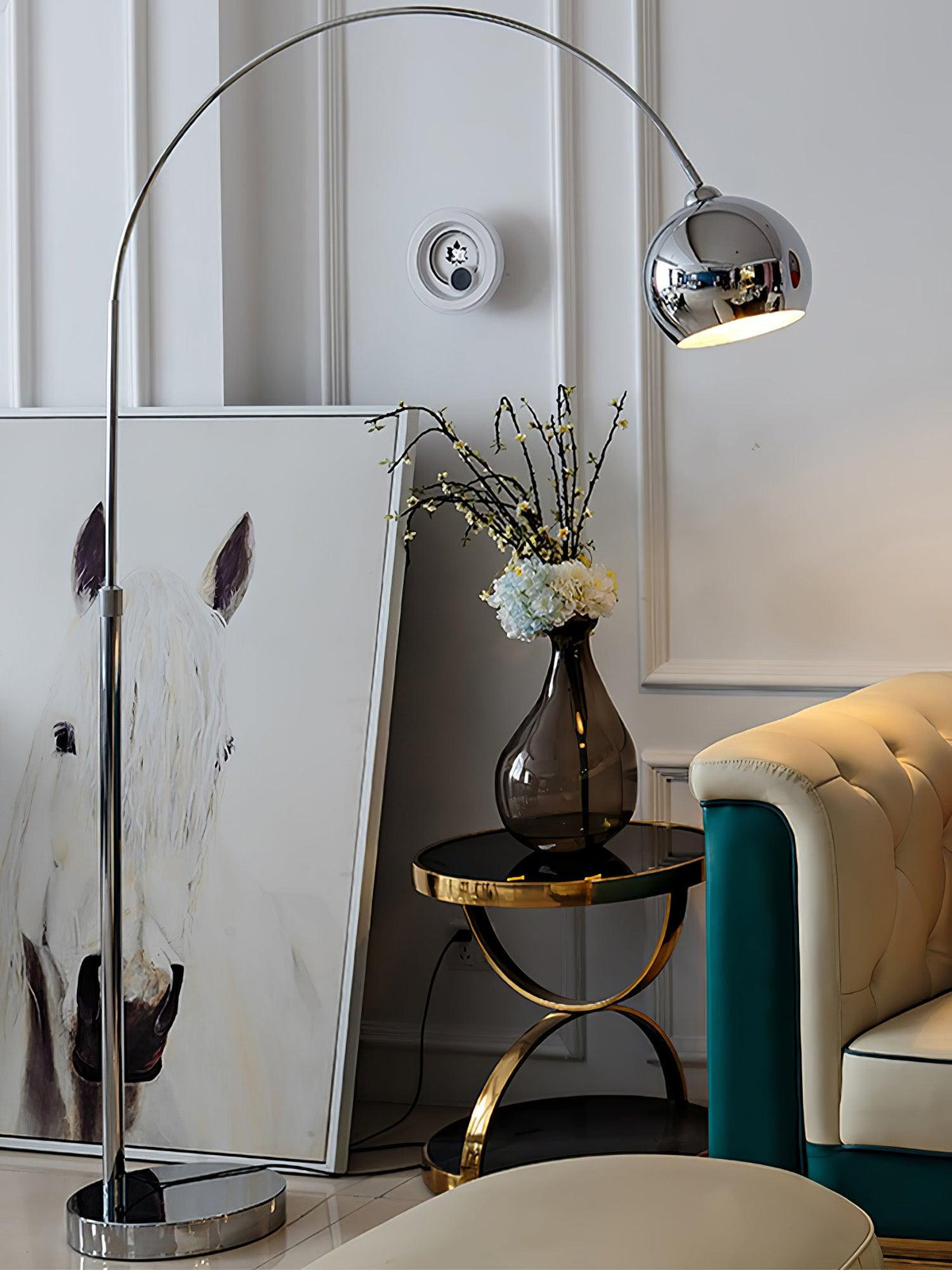 Opal Minimalistische vloerlamp