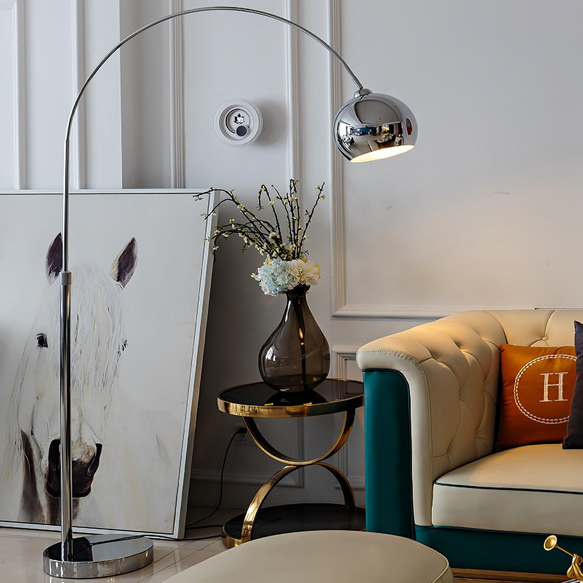 Opal Minimalistische vloerlamp