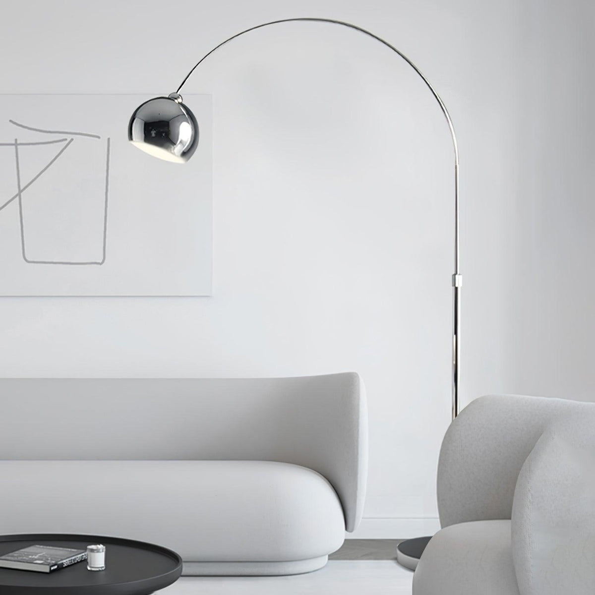 Opal Minimalistische vloerlamp