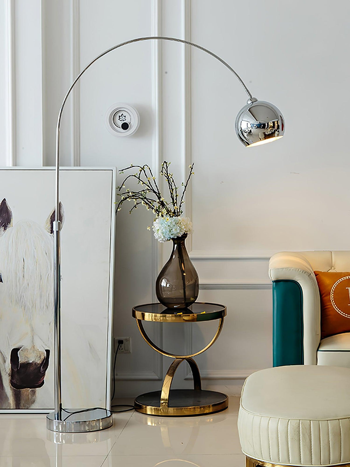 Opal Minimalistische vloerlamp