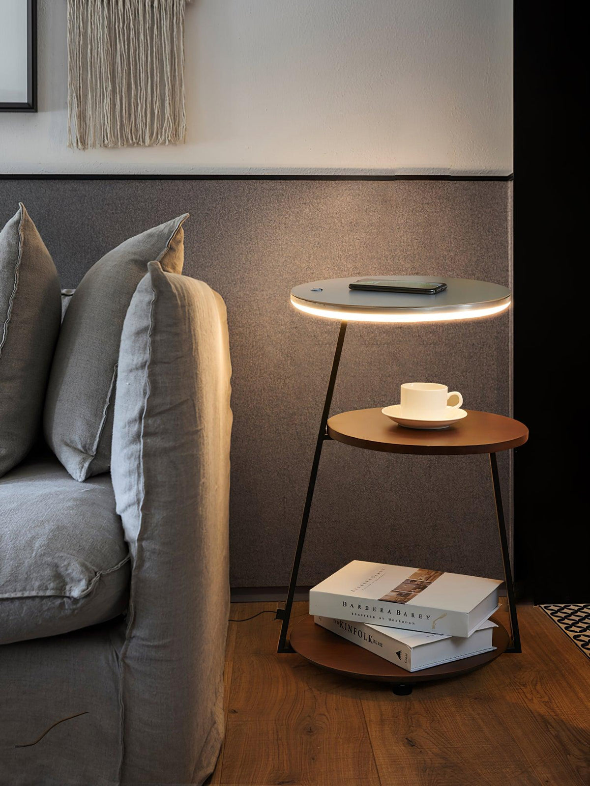 Mard Houten Moderne vloerlamp
