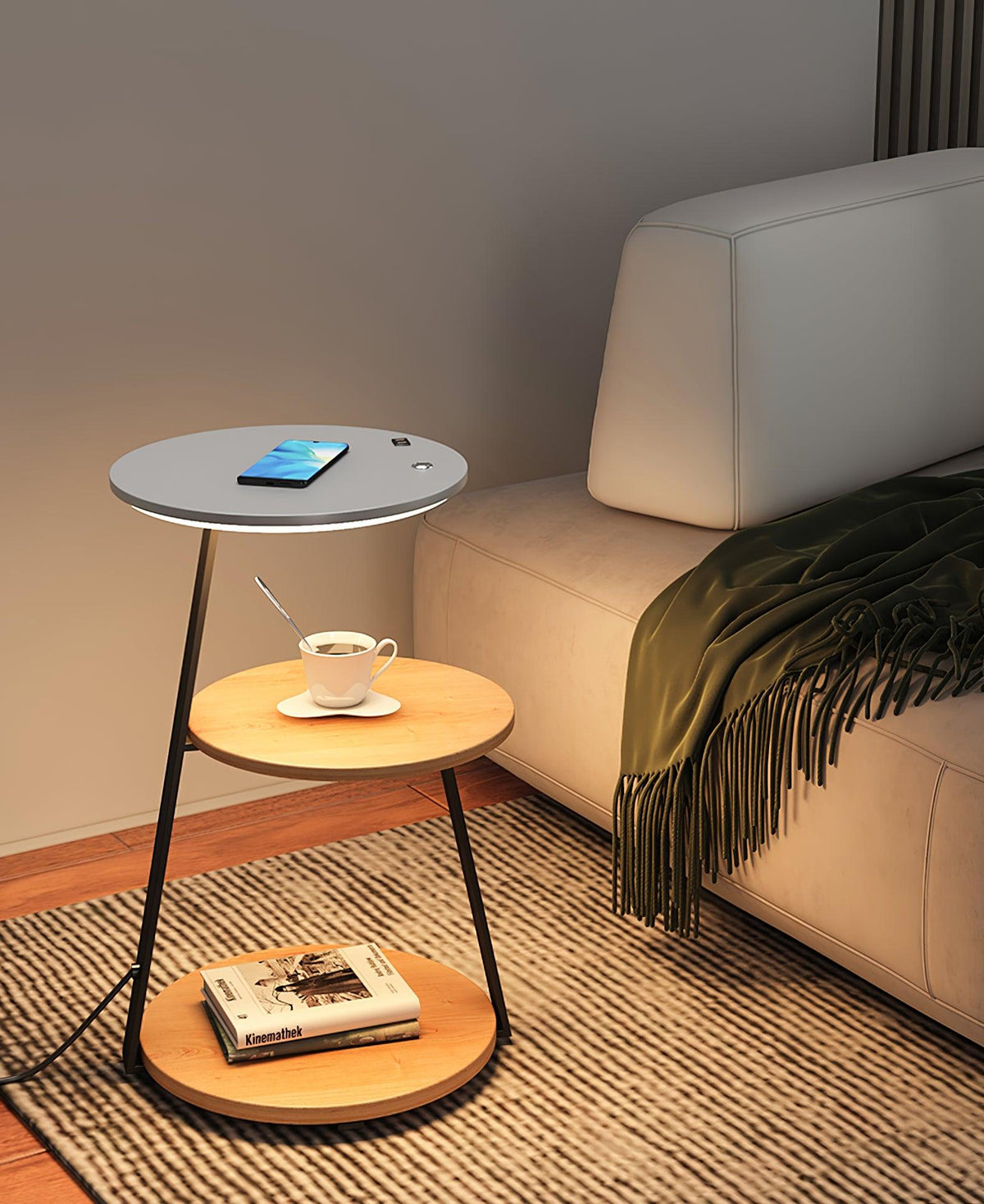 Mard Houten Moderne vloerlamp