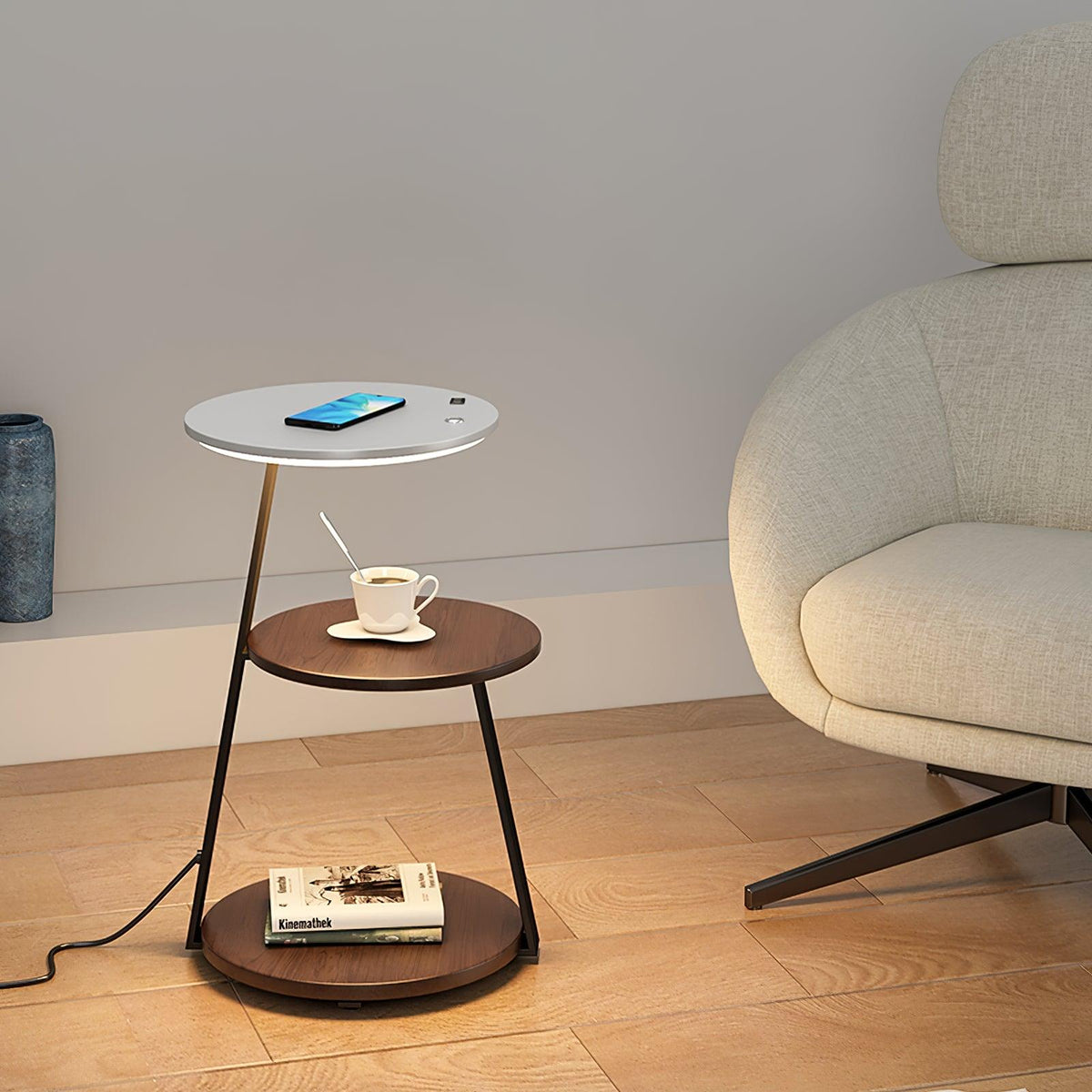 Mard Houten Moderne vloerlamp