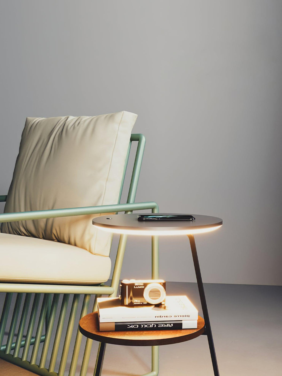 Mard Houten Moderne vloerlamp