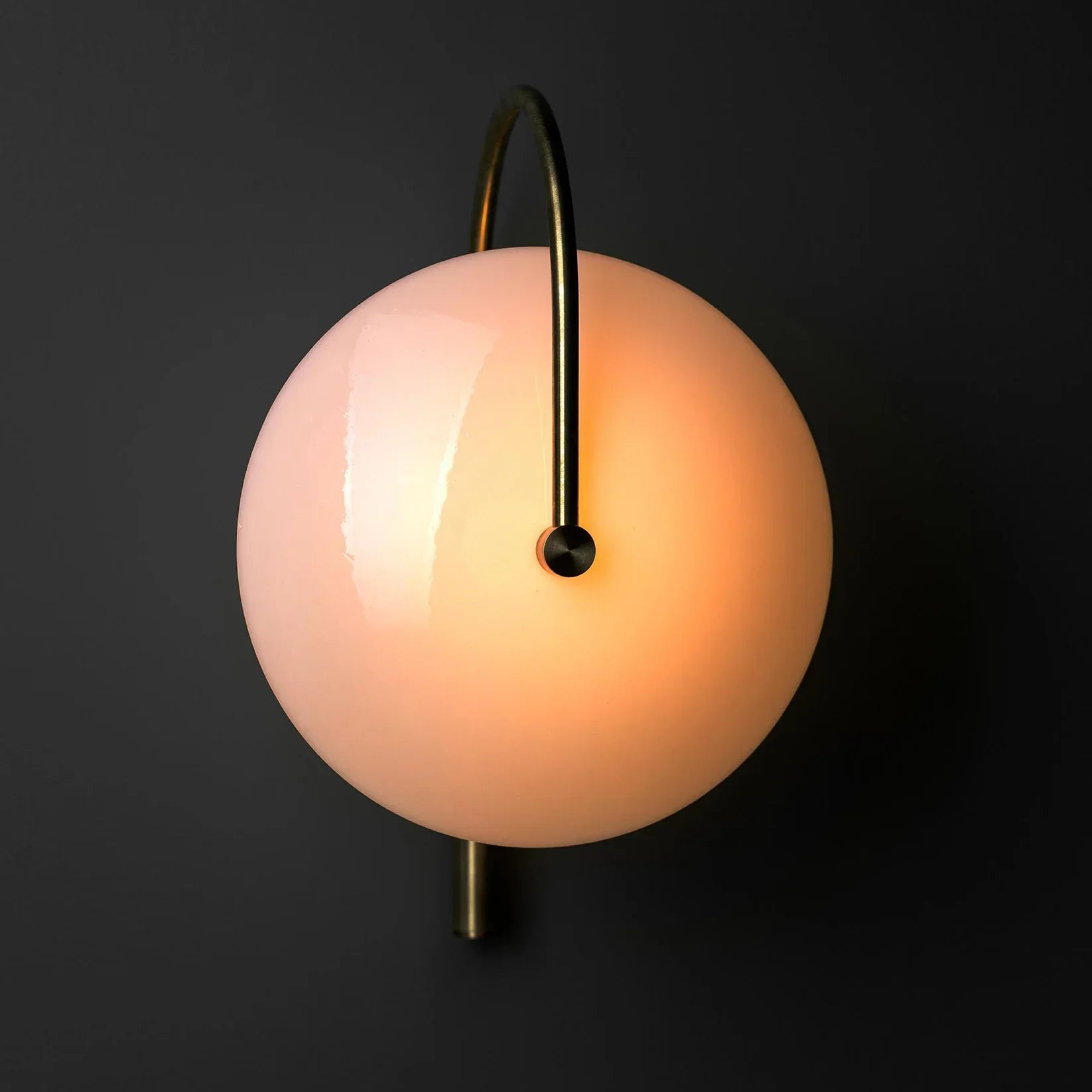 Elif Modern Zwart Goud Metaal Glas Wandlamp Eetkamer Slaapkamer