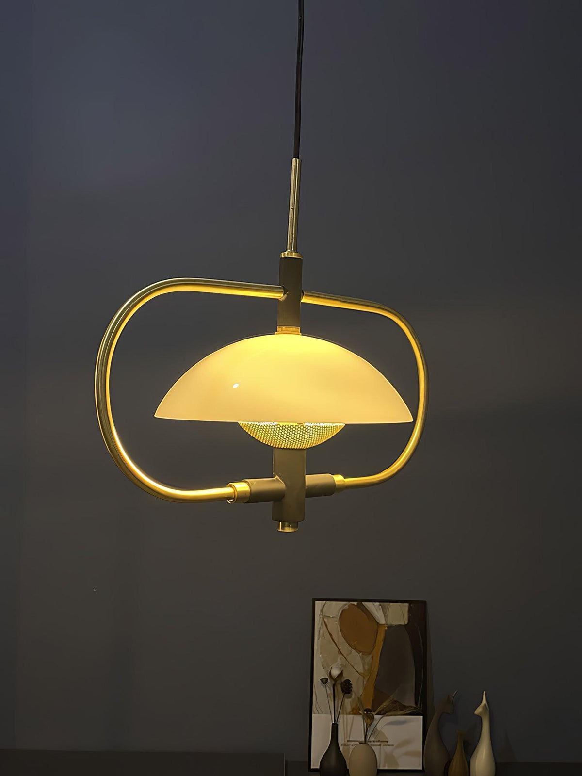 Cuvenara Noordse kunst klassieke glas hanglamp