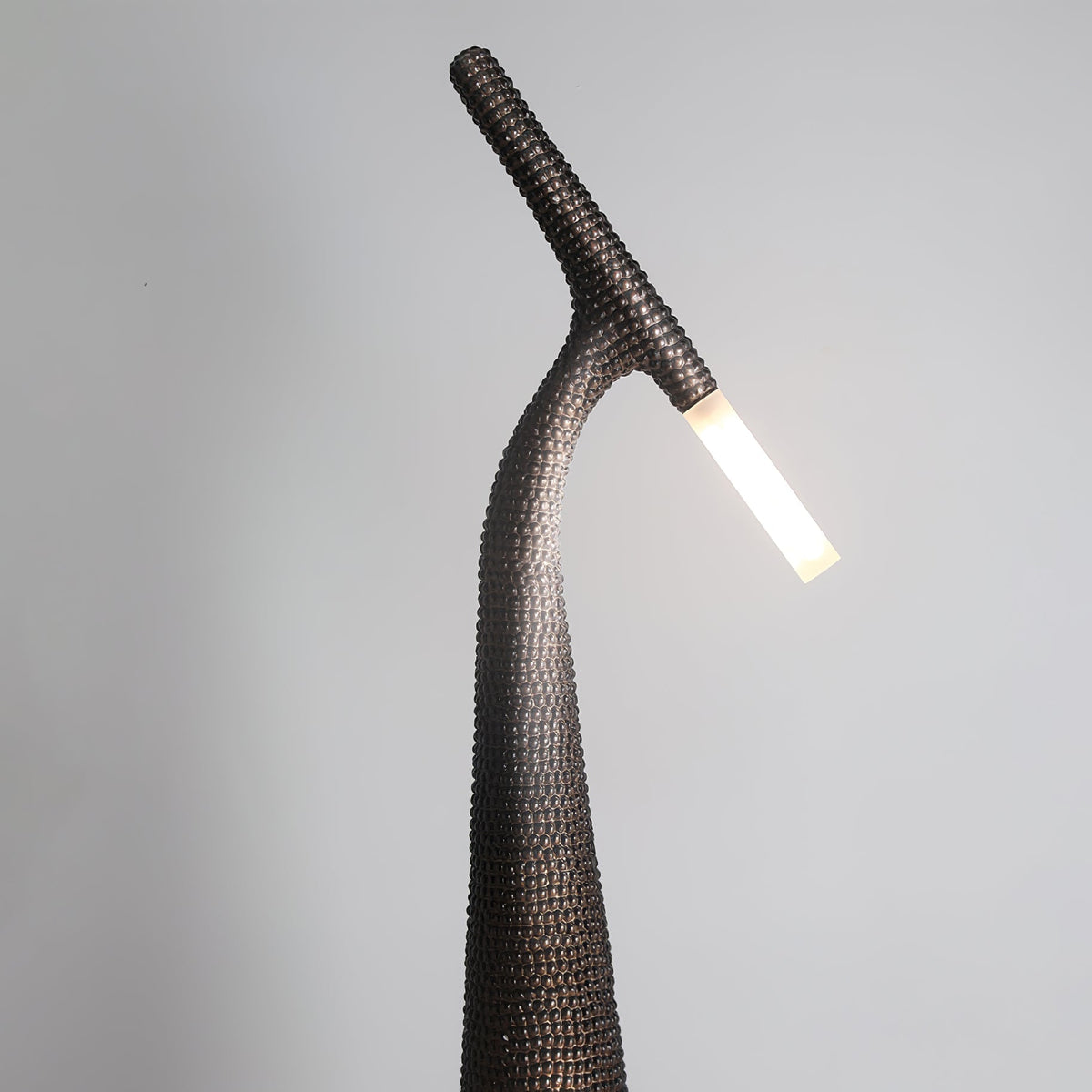 Sysolyra vloerlamp van hars van textuurhars