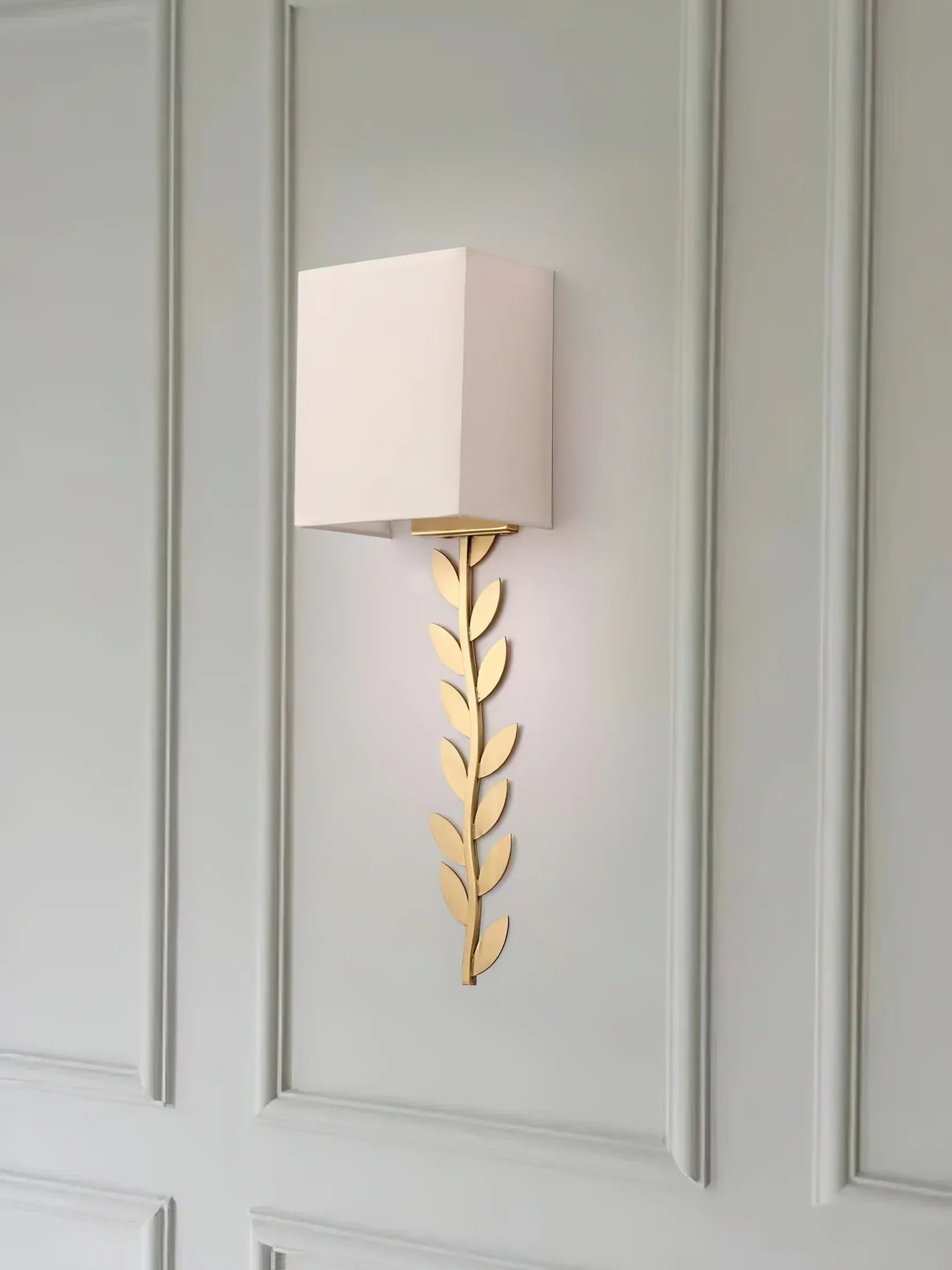 Valentina Modern Minimalisme Metaal Stof Wandlamp Slaapkamer Eetkamer
