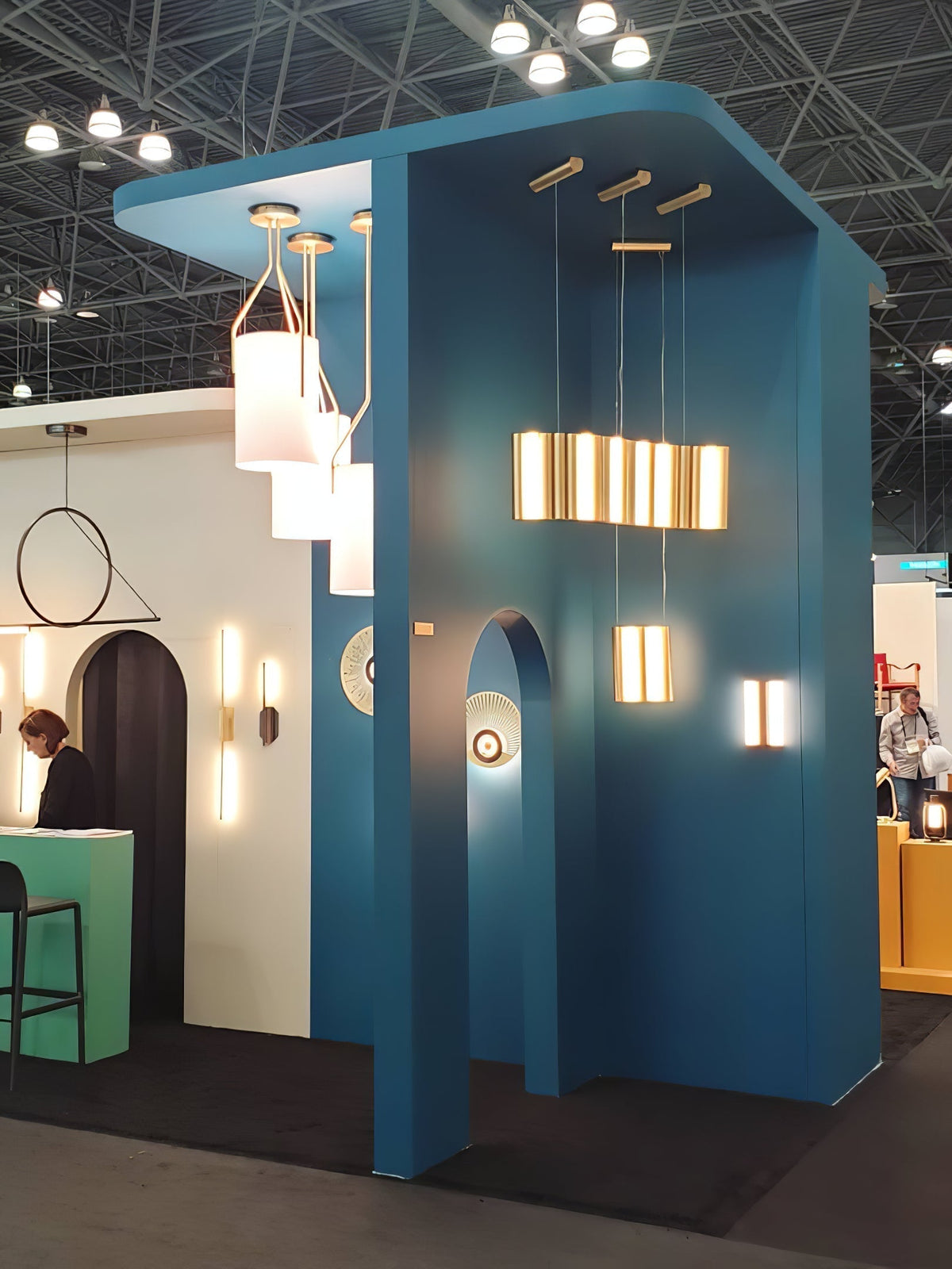 Cex Arborescence Kroonluchter LED 3-Lights messing Modern