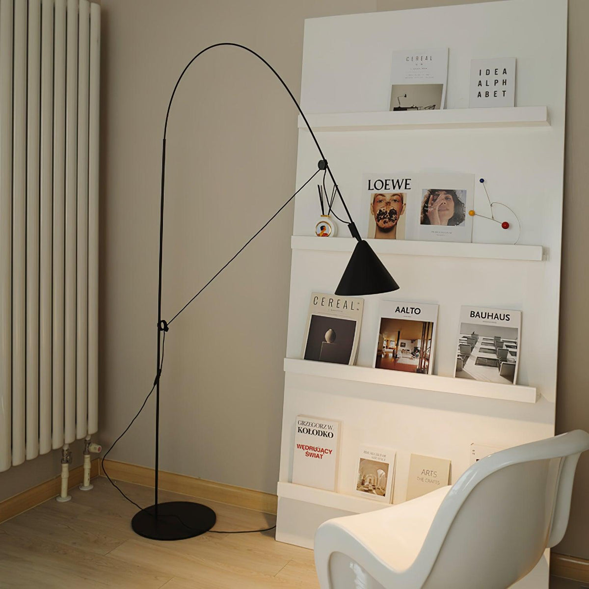 Aurzoril industriële vloerlamp