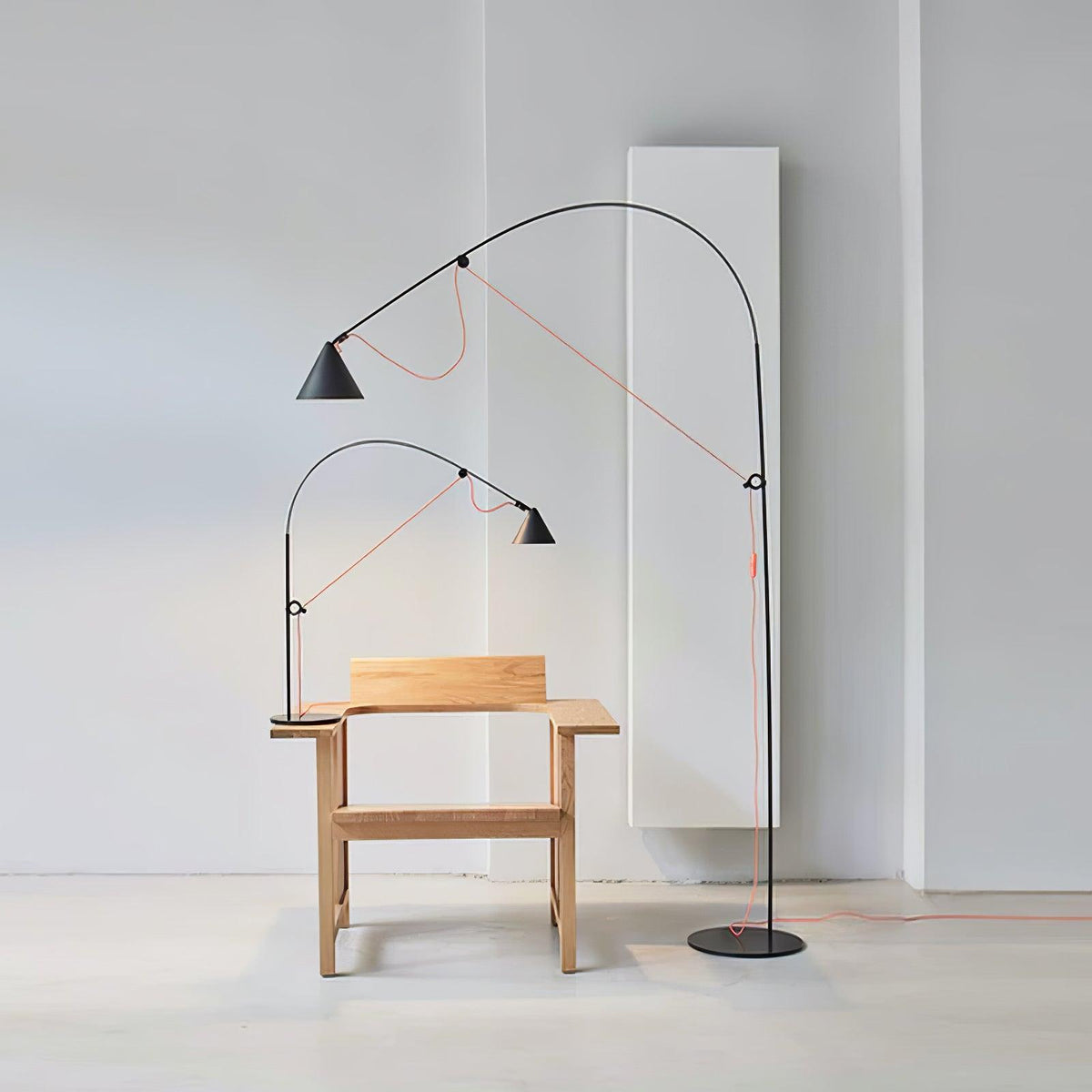 Aurzoril industriële vloerlamp