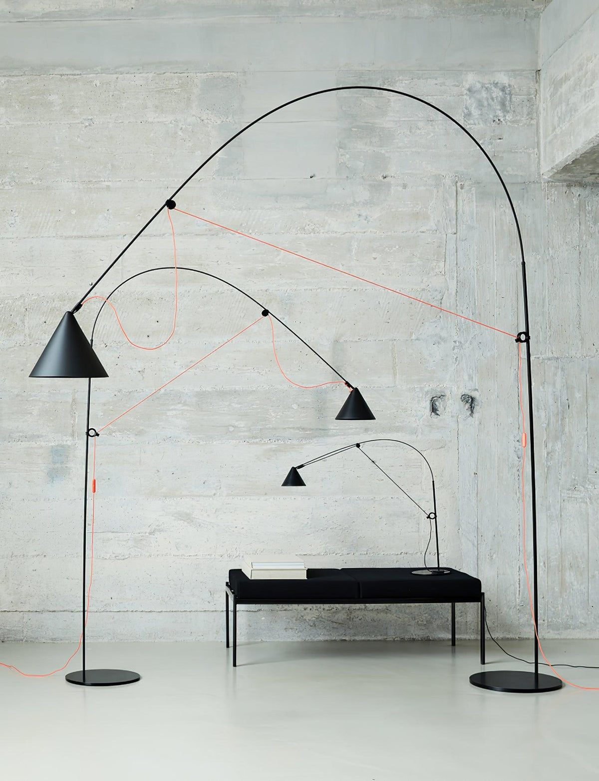 Aurzoril industriële vloerlamp