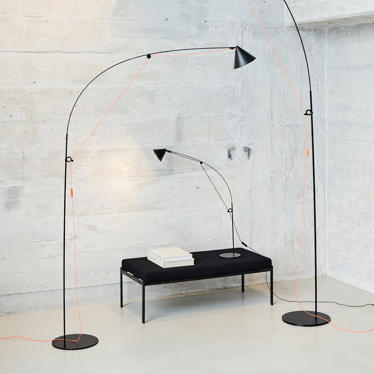 Aurzoril industriële vloerlamp