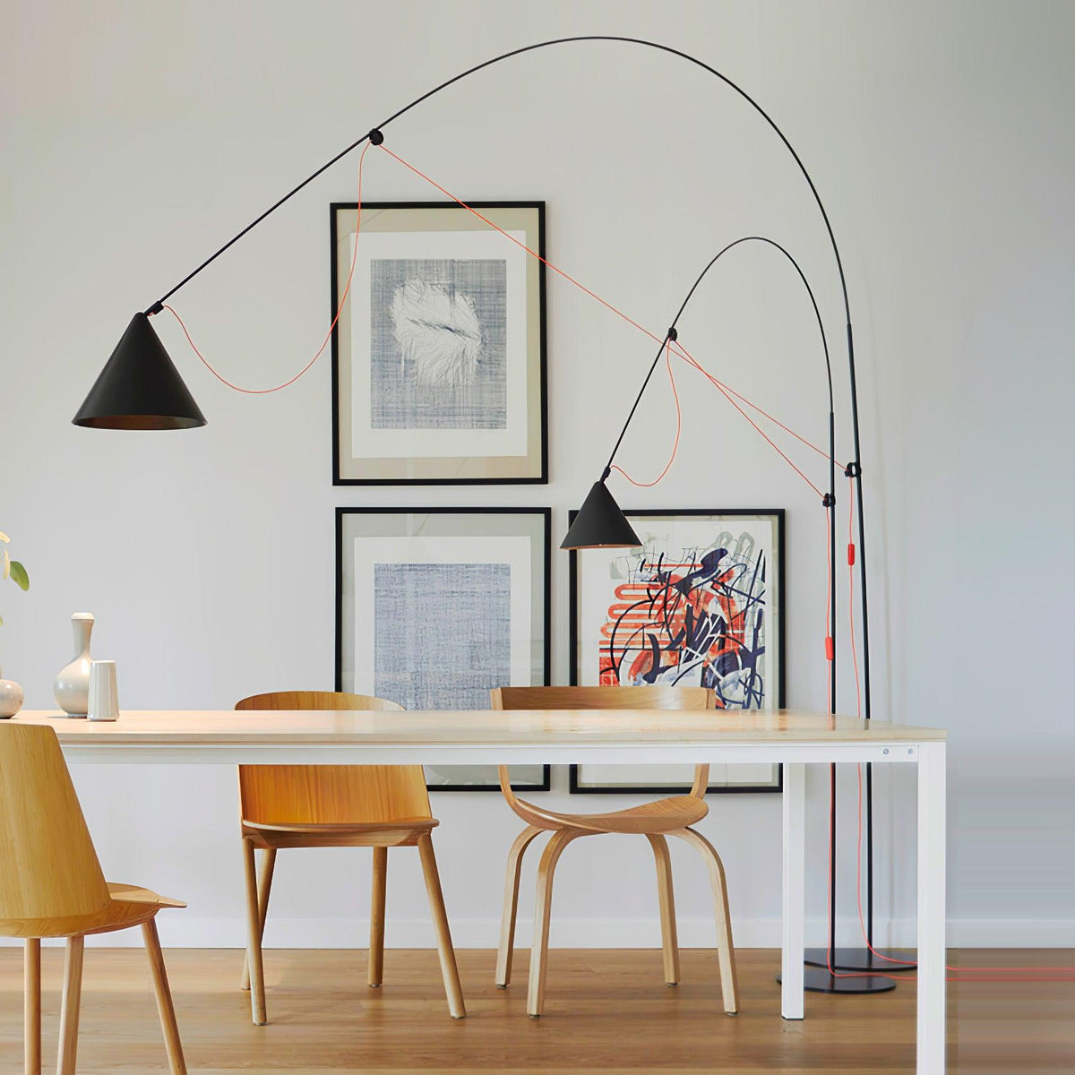 Aurzoril industriële vloerlamp