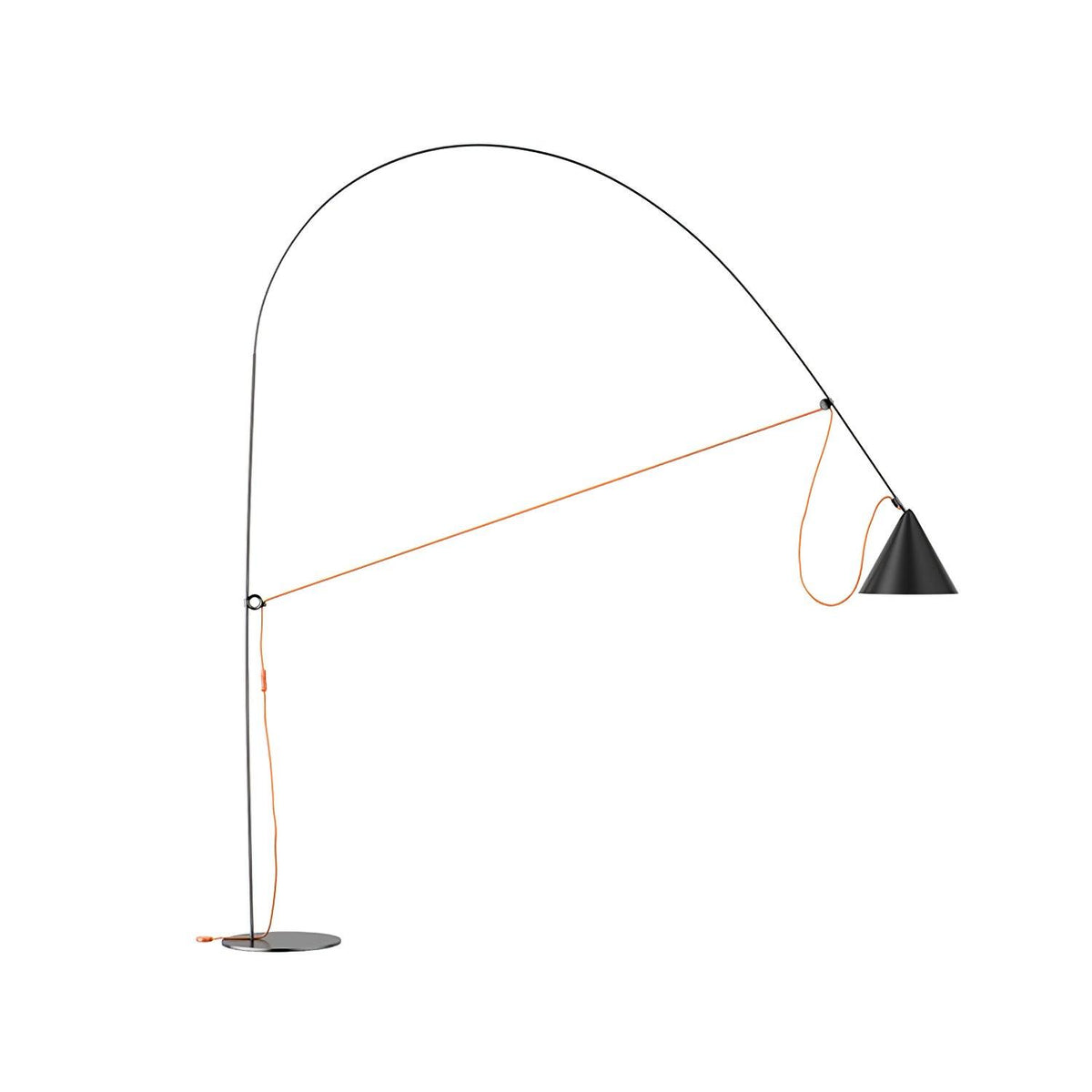 Aurzoril industriële vloerlamp