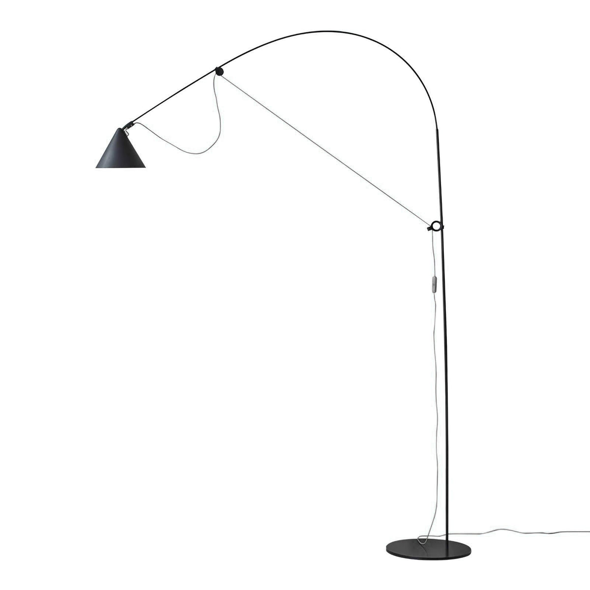 Aurzoril industriële vloerlamp