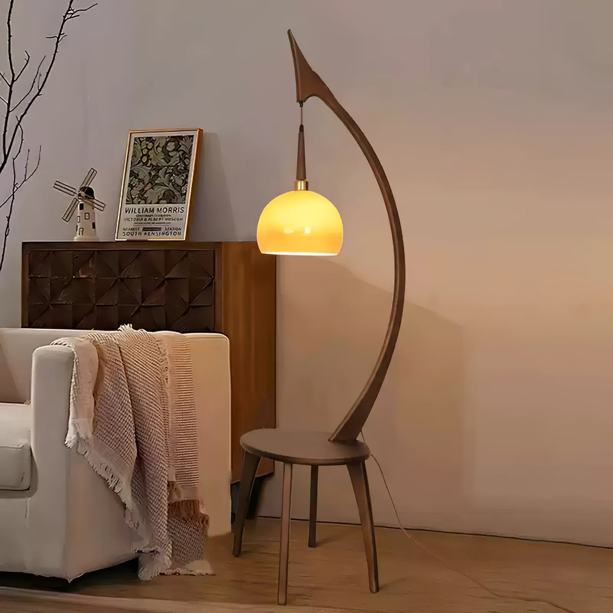 Arco vloerlamp Arc Curve
