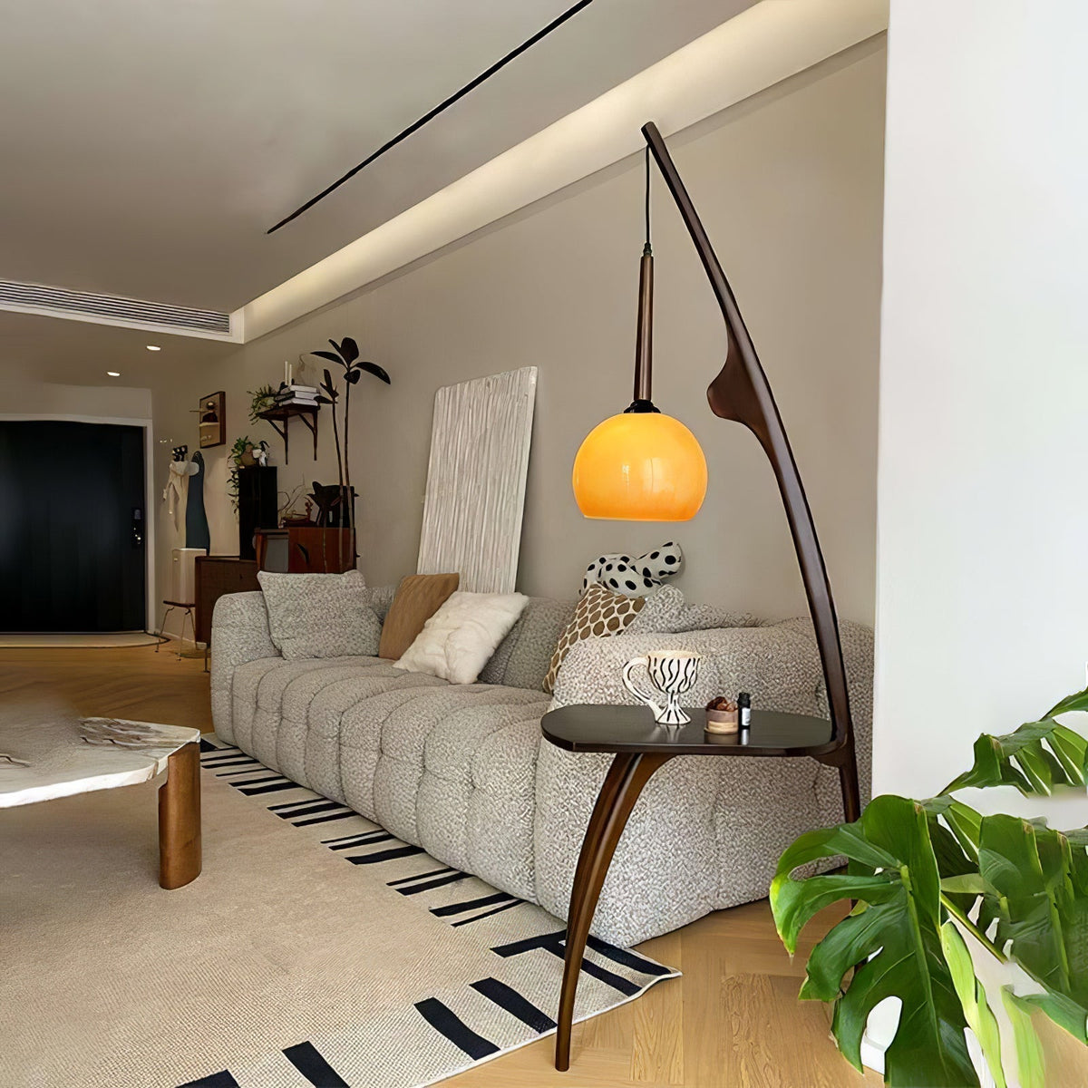 Arcada Arc Sphere vloerlamp