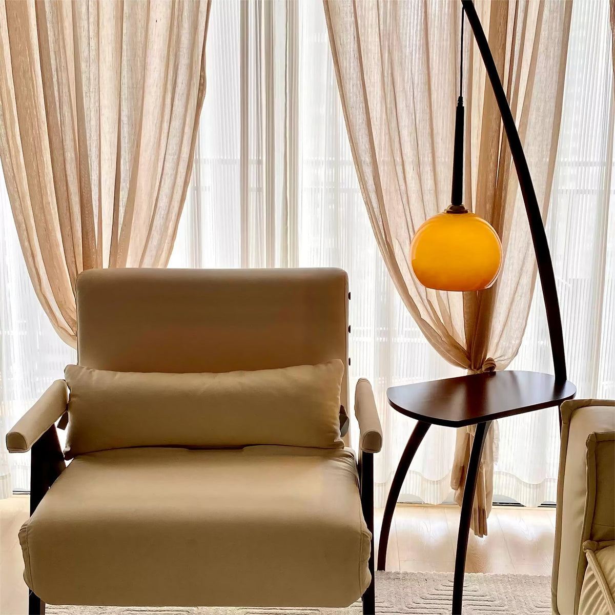 Arcada Arc Sphere vloerlamp