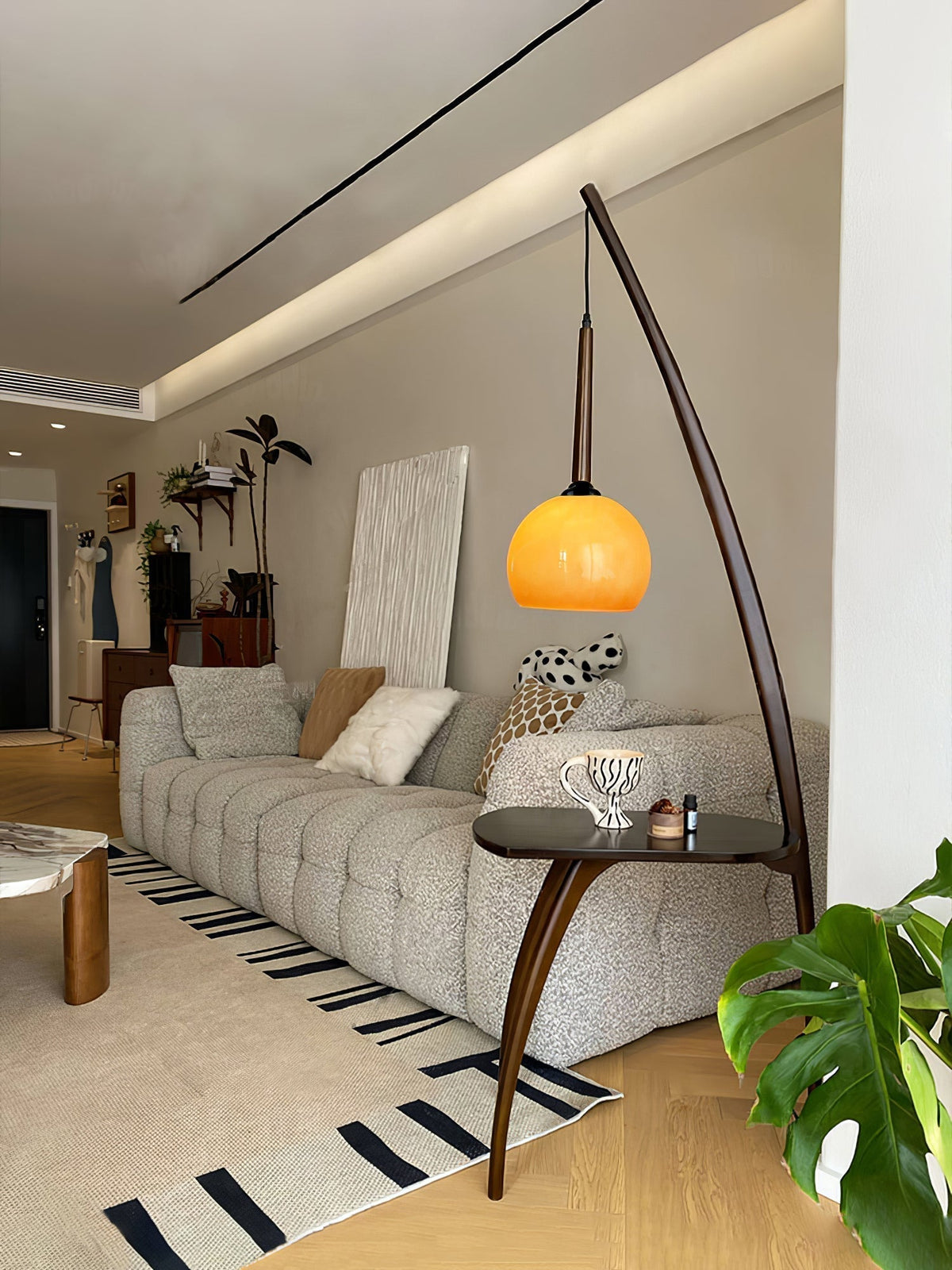 Arcada Arc Sphere vloerlamp