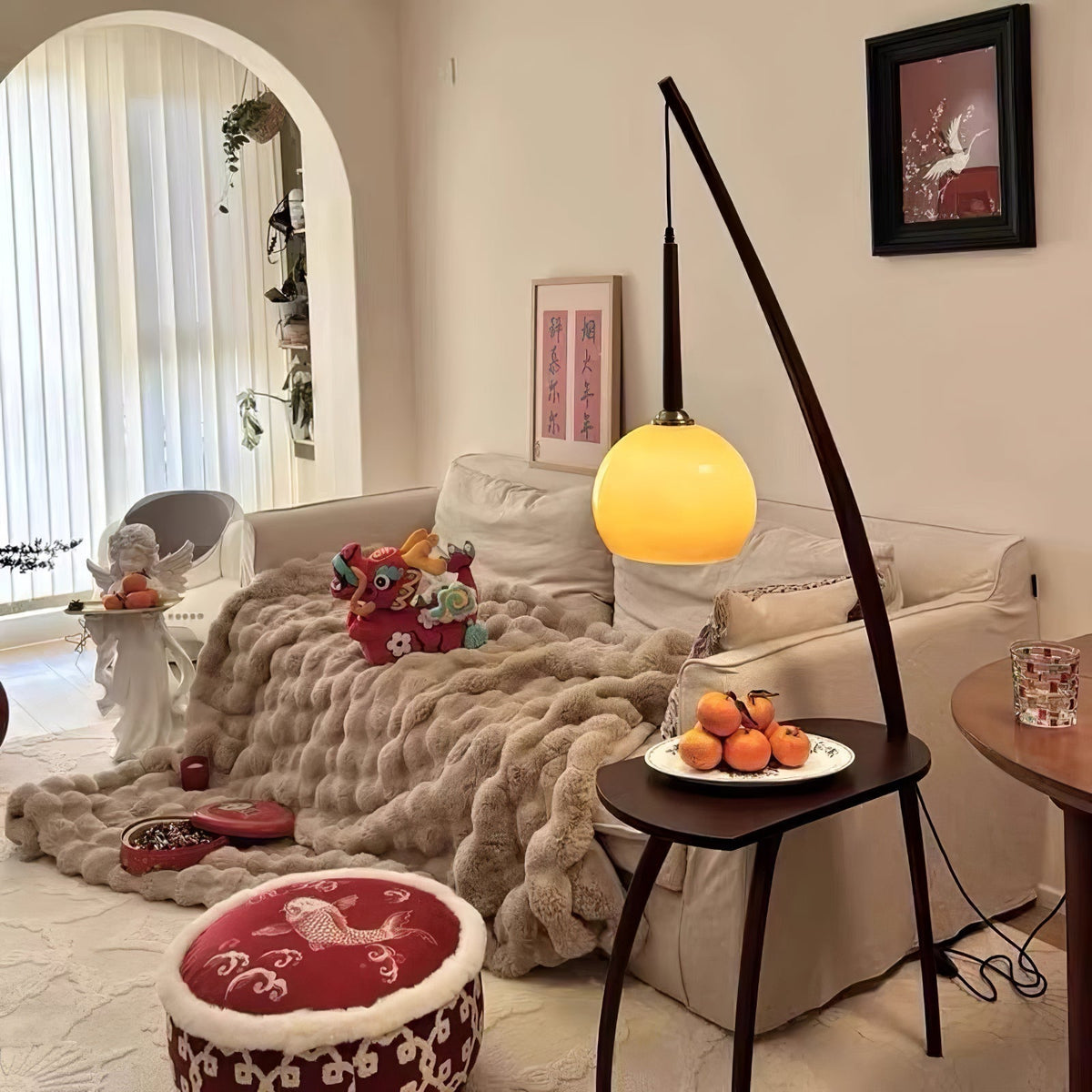Arcada Arc Sphere vloerlamp