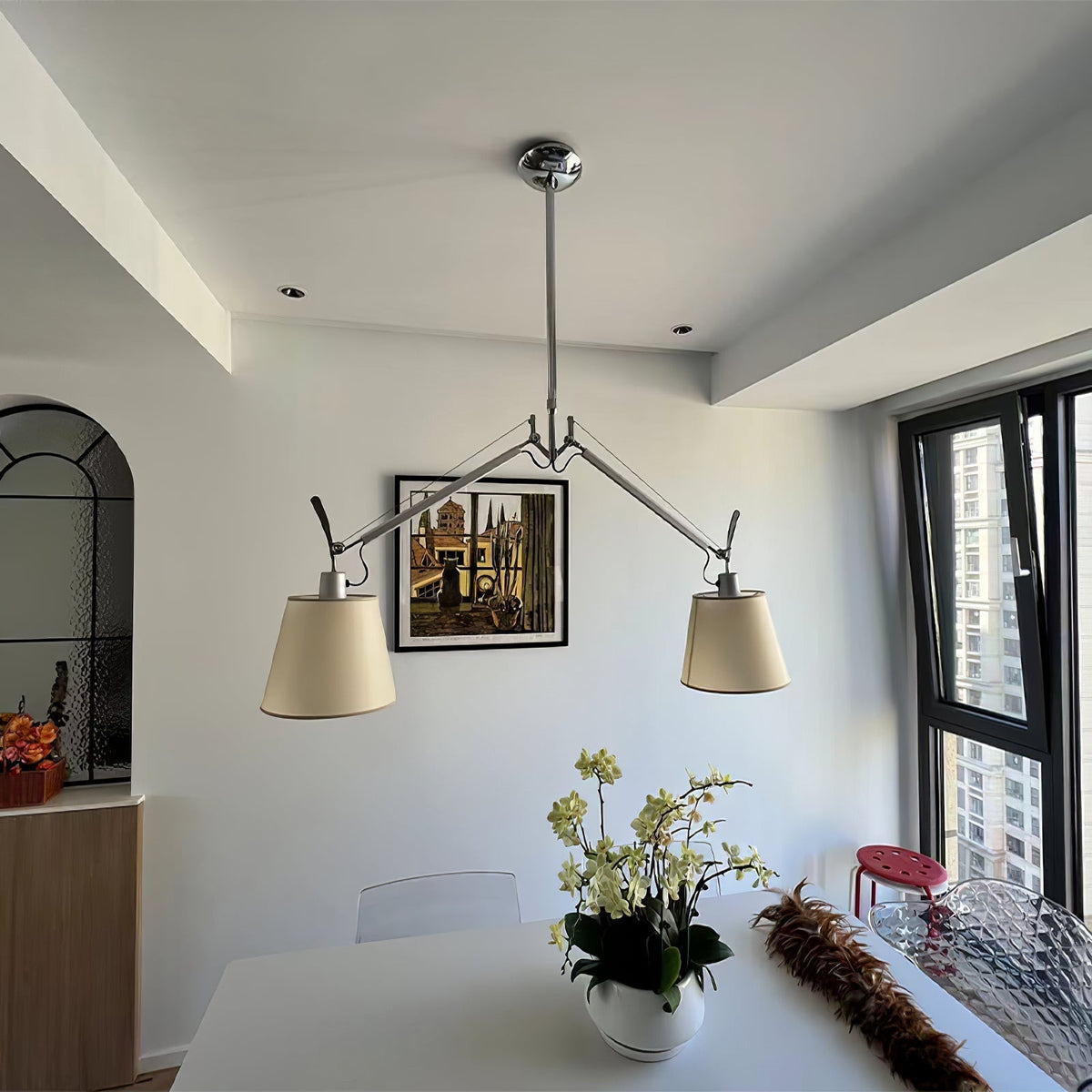 Evmirion Premium elegantie Stoffen Kap hanglamp