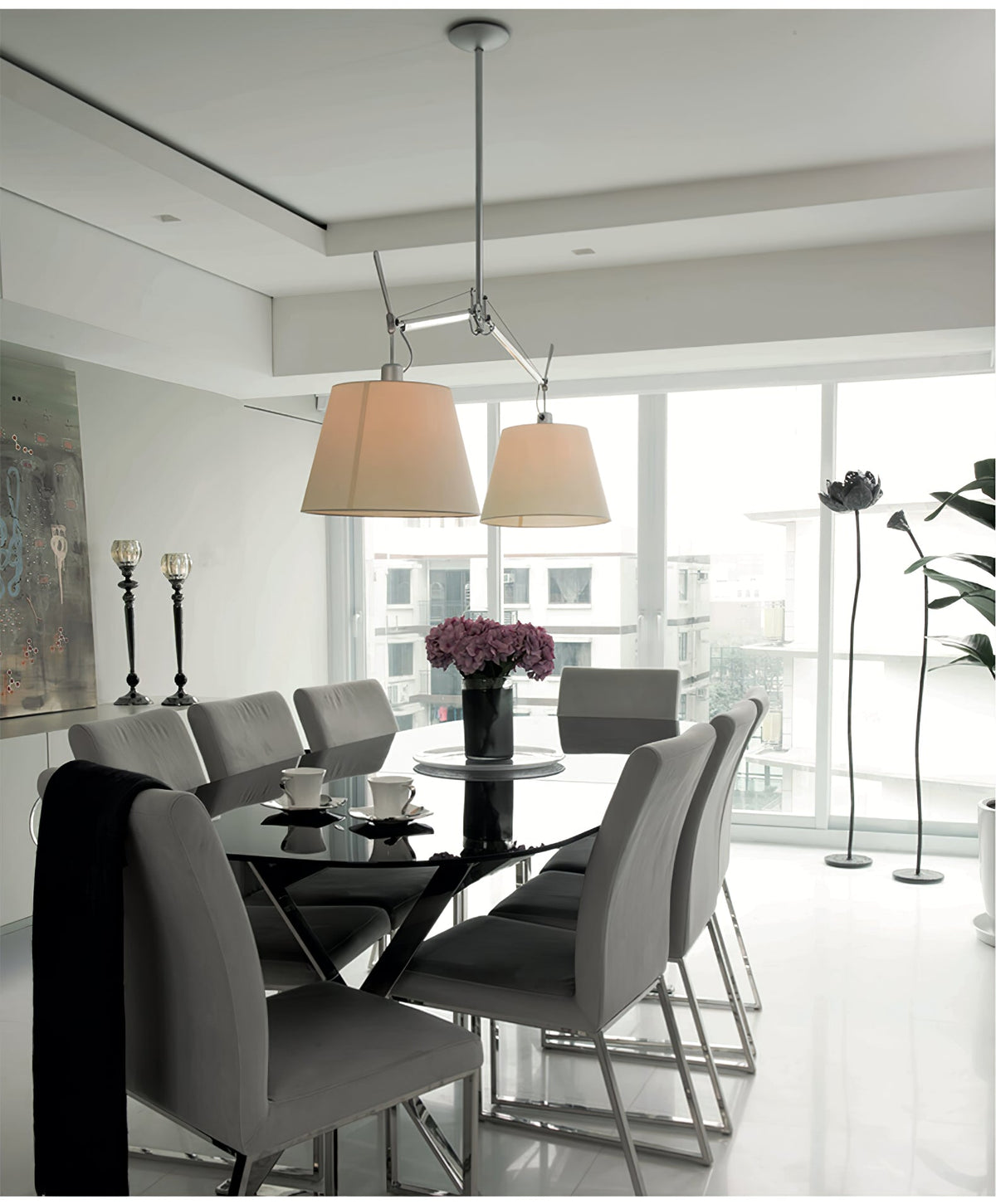 Evmirion Premium elegantie Stoffen Kap hanglamp