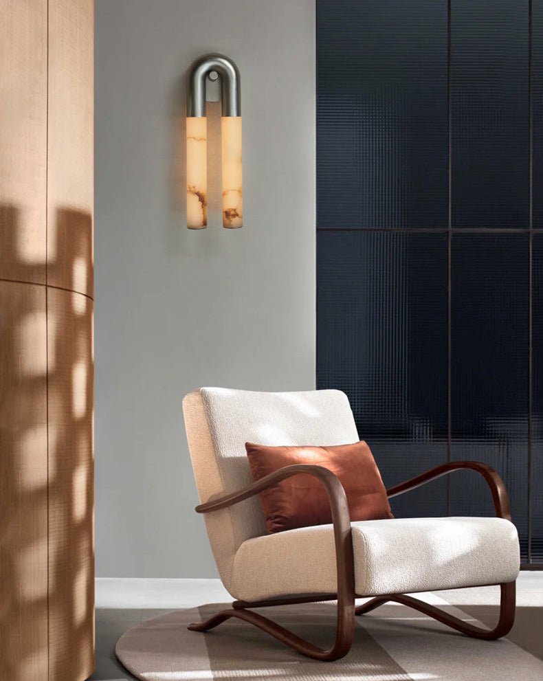 Orvella Arch albasten wandlamp