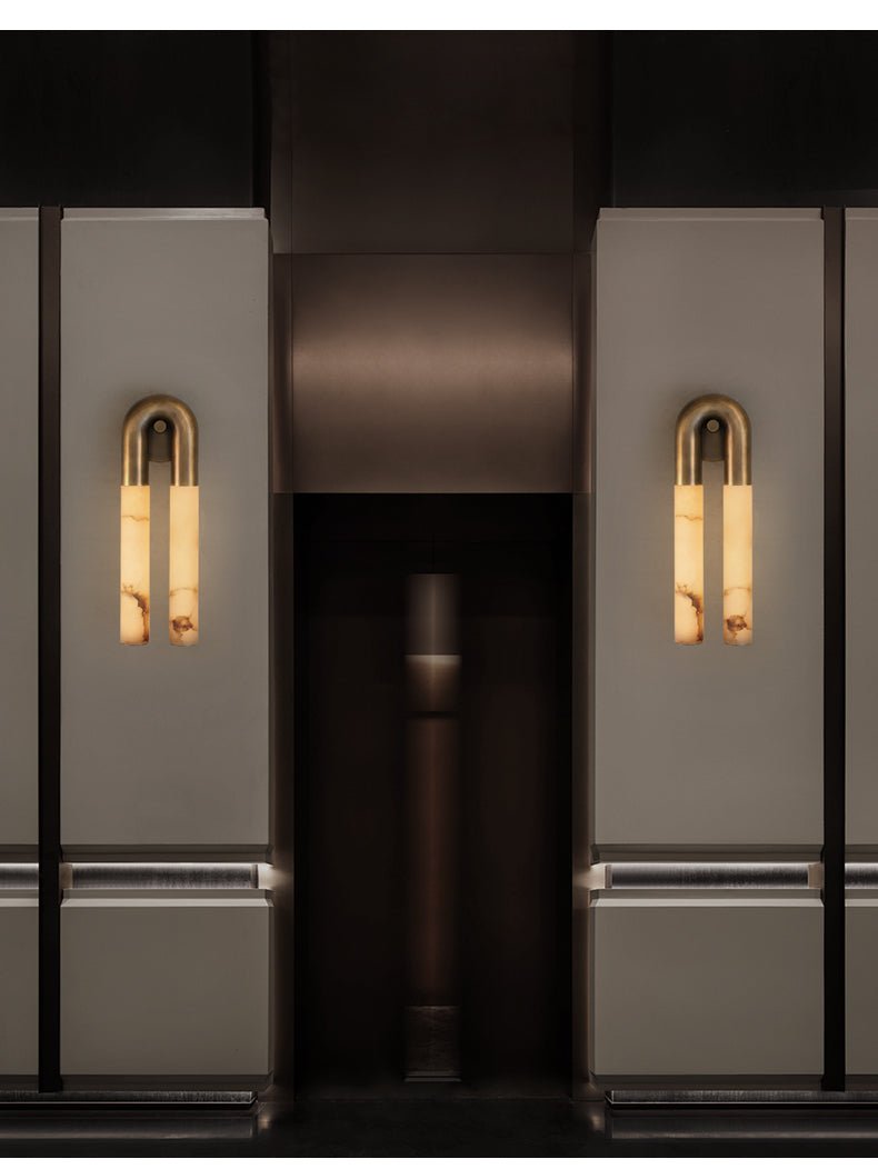 Orvella Arch albasten wandlamp