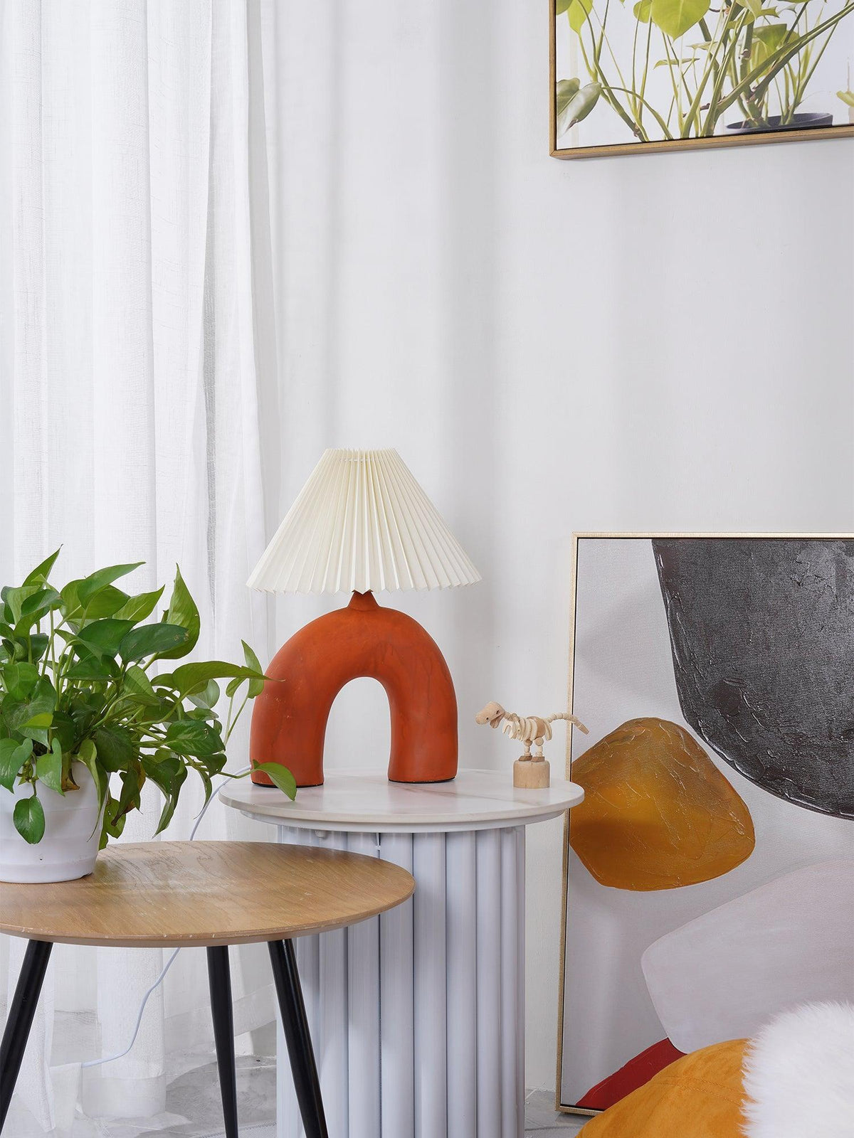 Lumenaya moderne tafellamp van keramiek