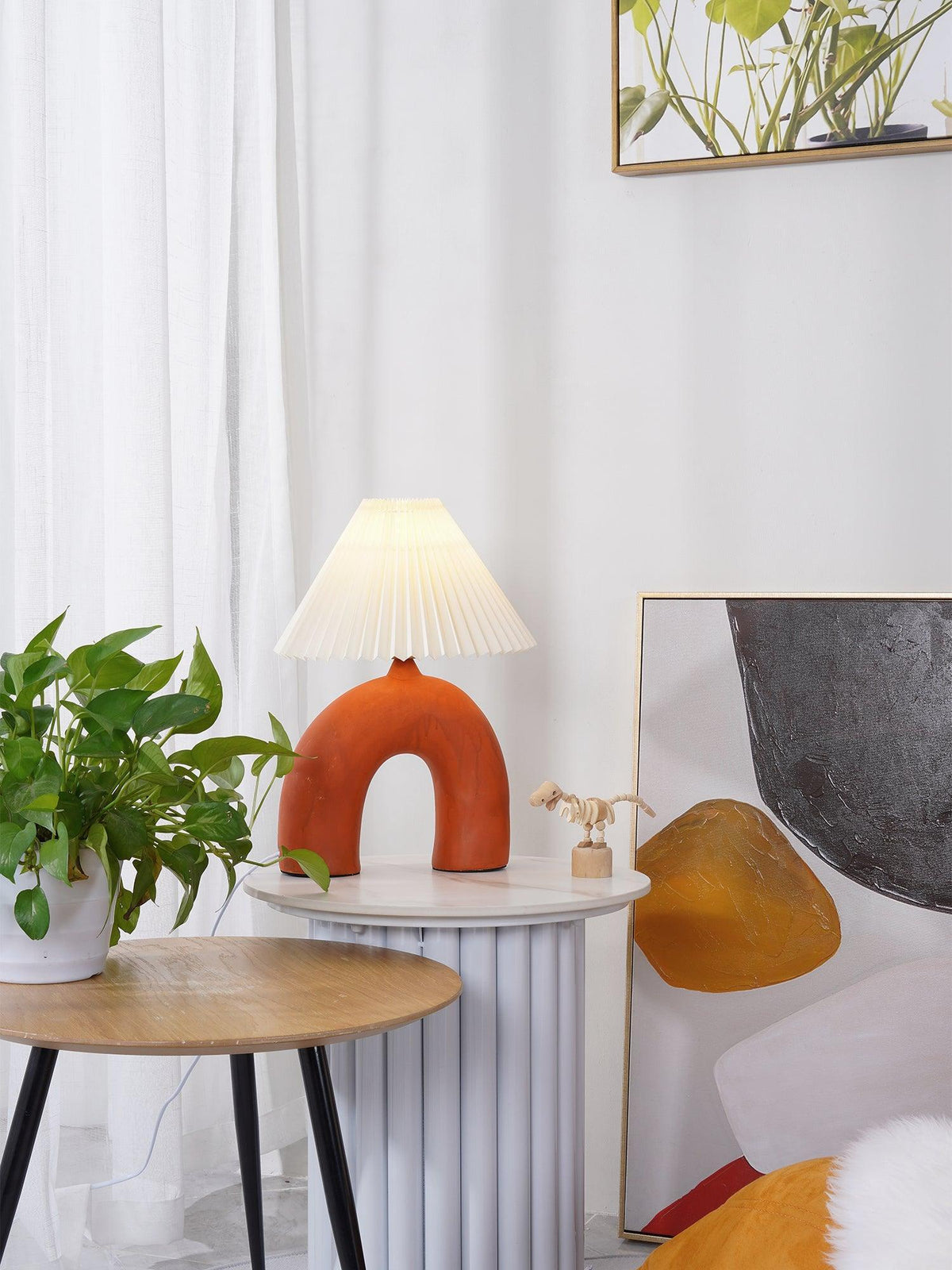 Lumenaya moderne tafellamp van keramiek