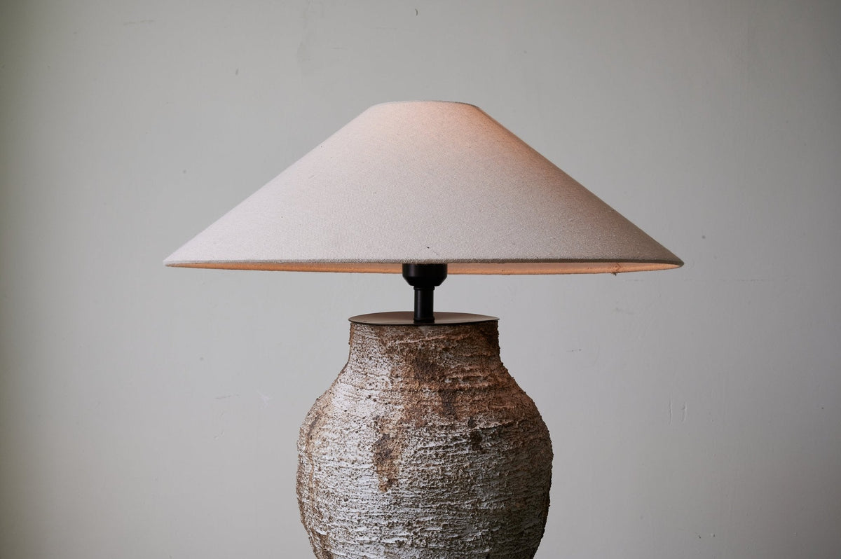 Celia wabi-sabi tafellamp van keramiek