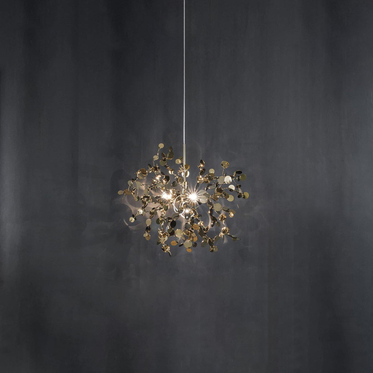 Noruielle hanglamp Metallic Disc Cloud