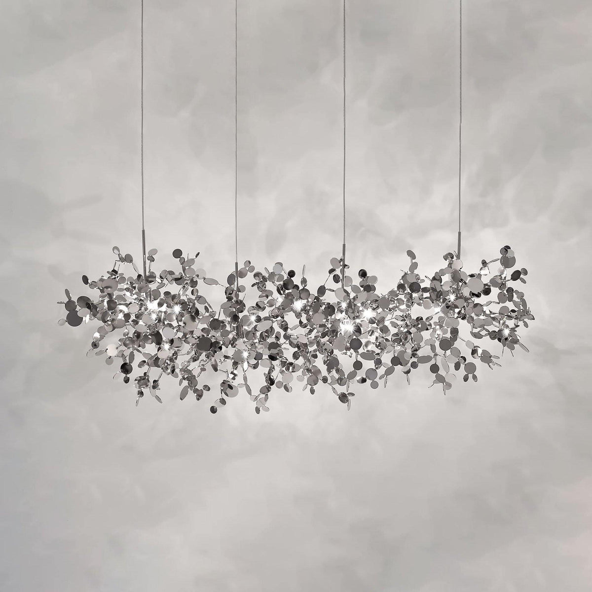 Noruielle hanglamp Metallic Disc Cloud